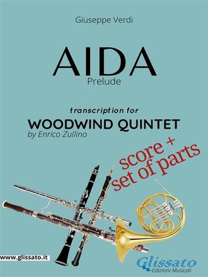 cover image of Aida (prelude) Woodwind Quintet--Score & Parts